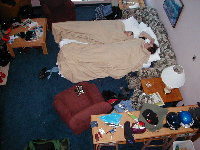 Sleeping beauties at the Crystal Lodge, Whistler, BC, November 20, 1999