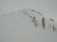 The top of Headwall, Squaw Valley