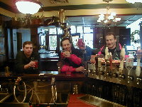 Tim, me, and Chuck prior to starting our ski day at the Dubh  Linh