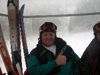 Doug on the Whistler gondola