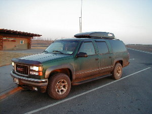 Dirty truck enroute to Silver Mountain